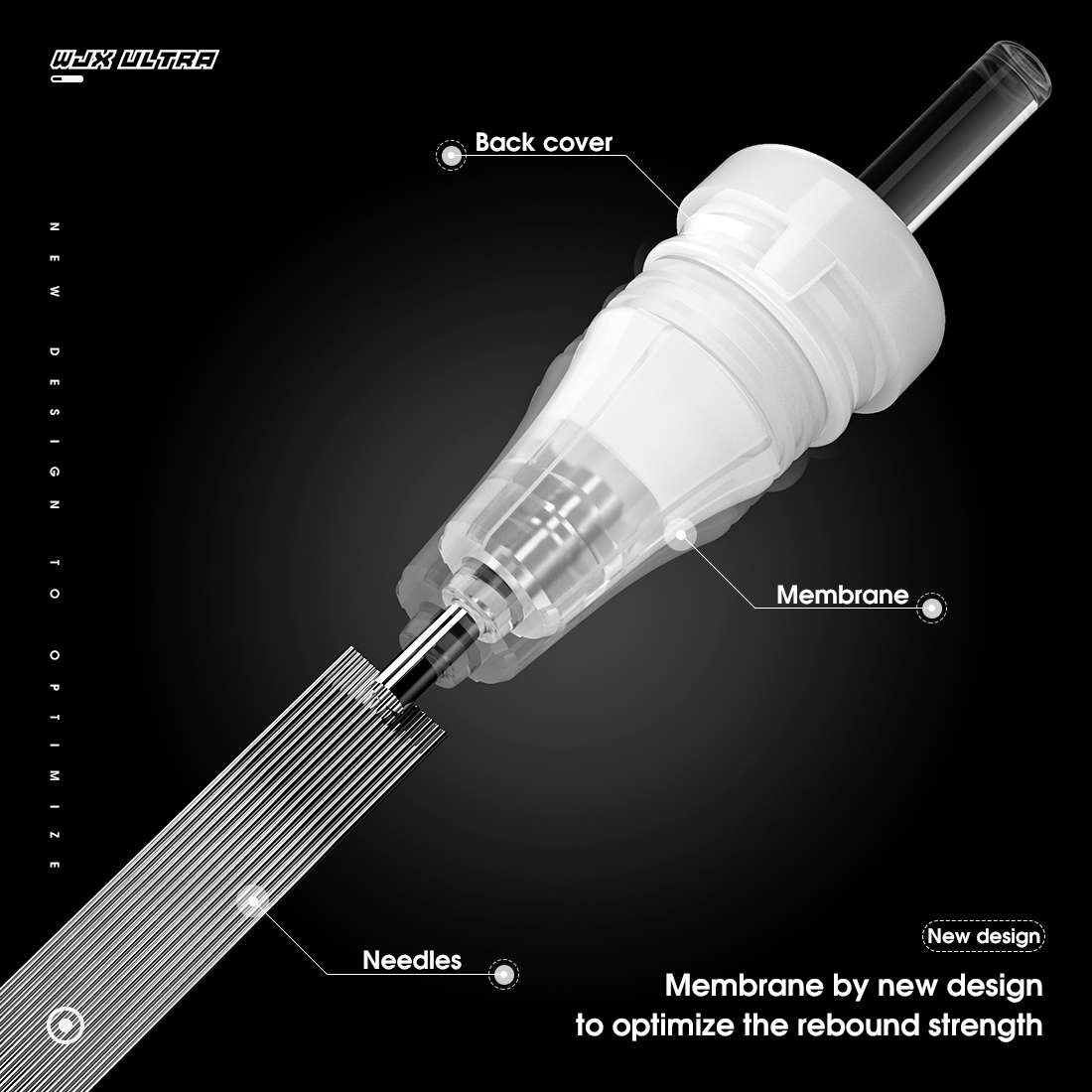 Ultra Tattoo Cartridges Needles #12 Diameter0.35mm 5mmTaper(RM-1) Curved Magnum - Image 11